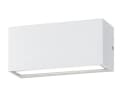 TRIO Leuchten LED Außen-Wandleuchte 2er-Set Weiß Warmweiß Bild 5