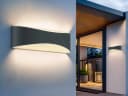 TRIO Leuchten LED Außen-Wandleuchte Warmweiß 2er-Set Fassaden-Beleuchtung Up Down Bild 5