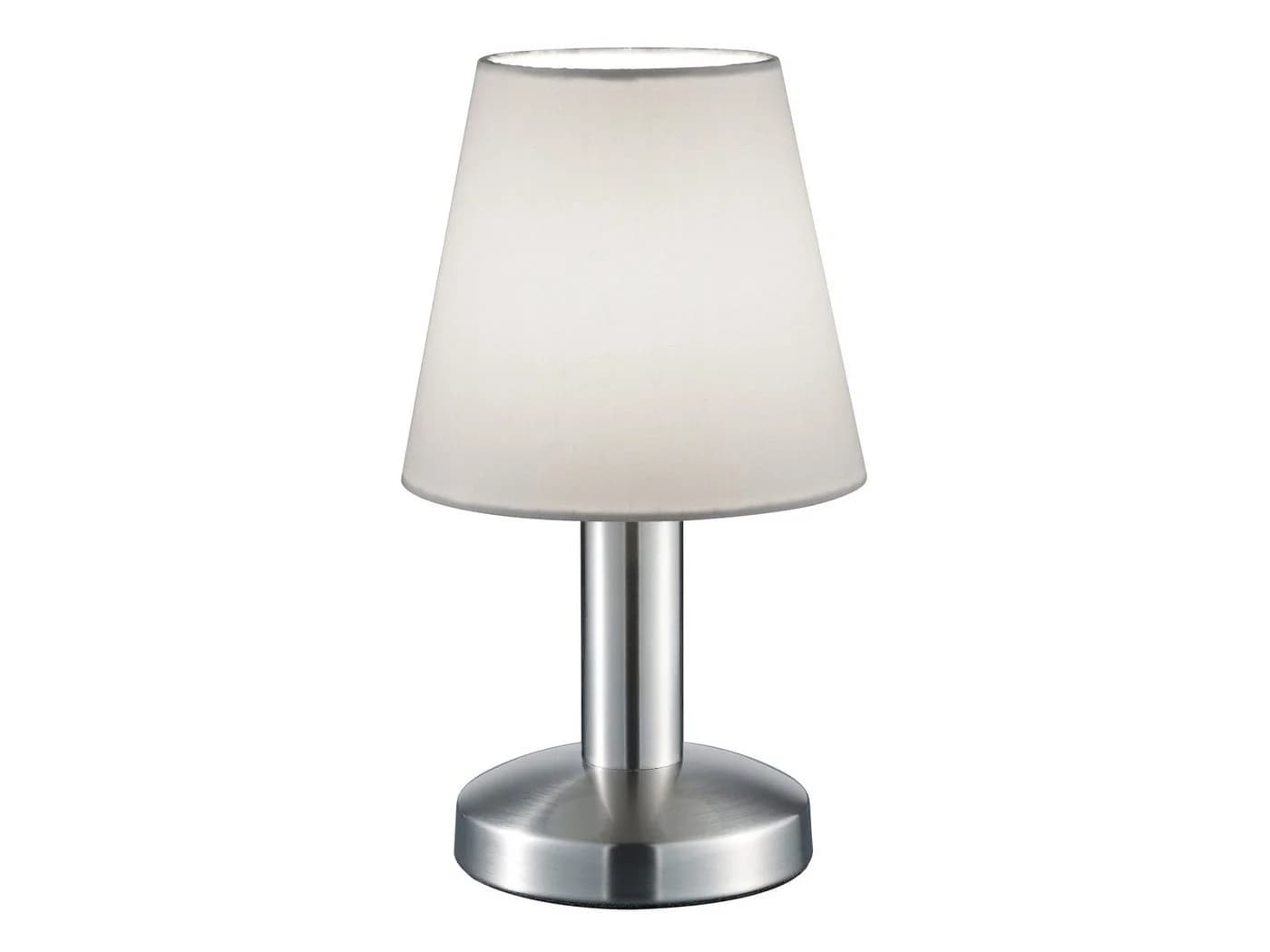 TRIO Leuchten LED Nachttischlampe Touch dimmbar Silber Weiß - Bild 2
