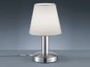 TRIO Leuchten LED Nachttischlampe Touch dimmbar Silber Weiß Bild 3
