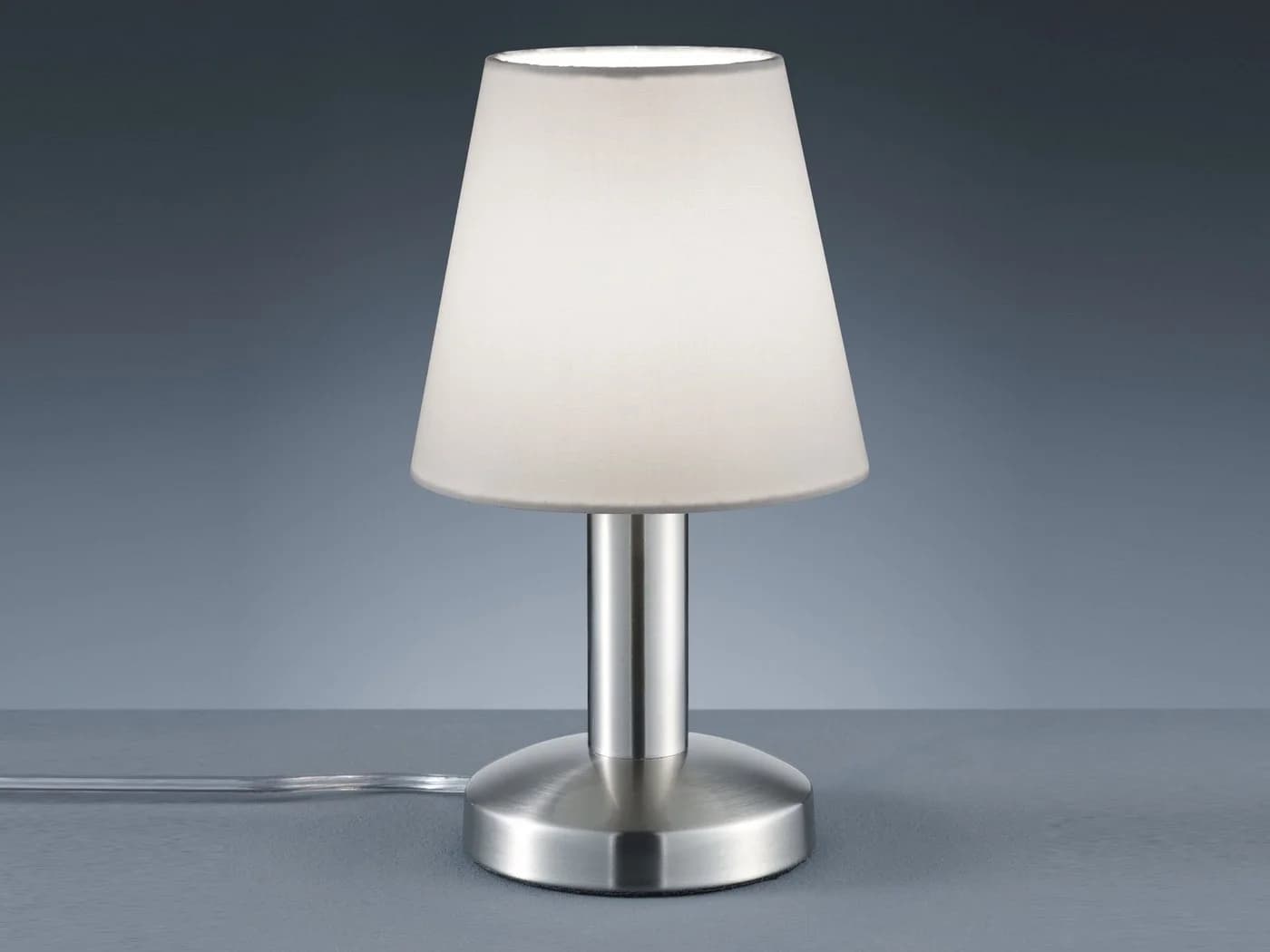 TRIO Leuchten LED Nachttischlampe Touch dimmbar Silber Weiß - Bild 3