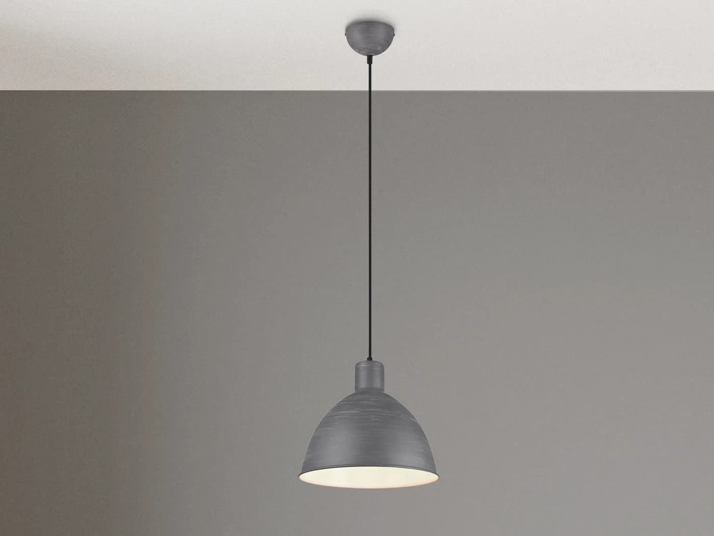 meineWunschleuchte Pendelleuchte Industriedesign Betonoptik Ø 30cm - Bild 3