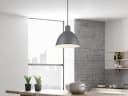 meineWunschleuchte Pendelleuchte Industriedesign Betonoptik Ø 30cm Bild 5