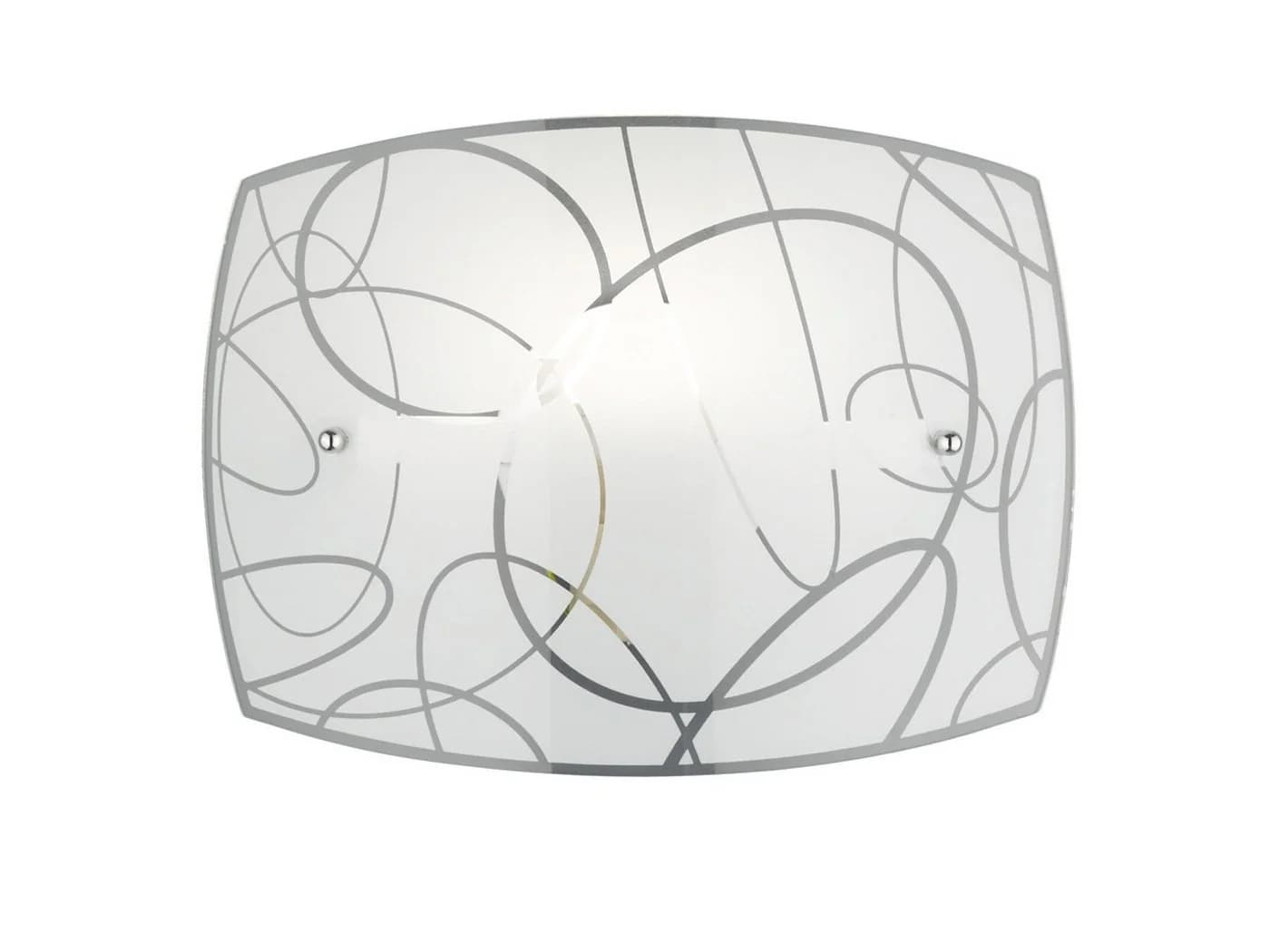 TRIO Leuchten LED Wandleuchte Opal-Glas Weiß Silber - Bild 2