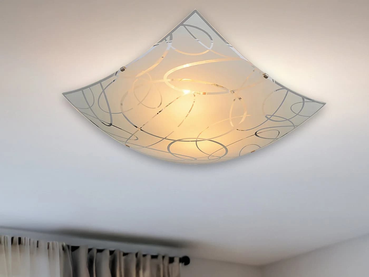 TRIO Leuchten LED Deckenleuchte Warmweiß 40cm