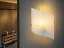 TRIO Leuchten LED Wandleuchte Weiß Dimmbar mit Glas Bild 1