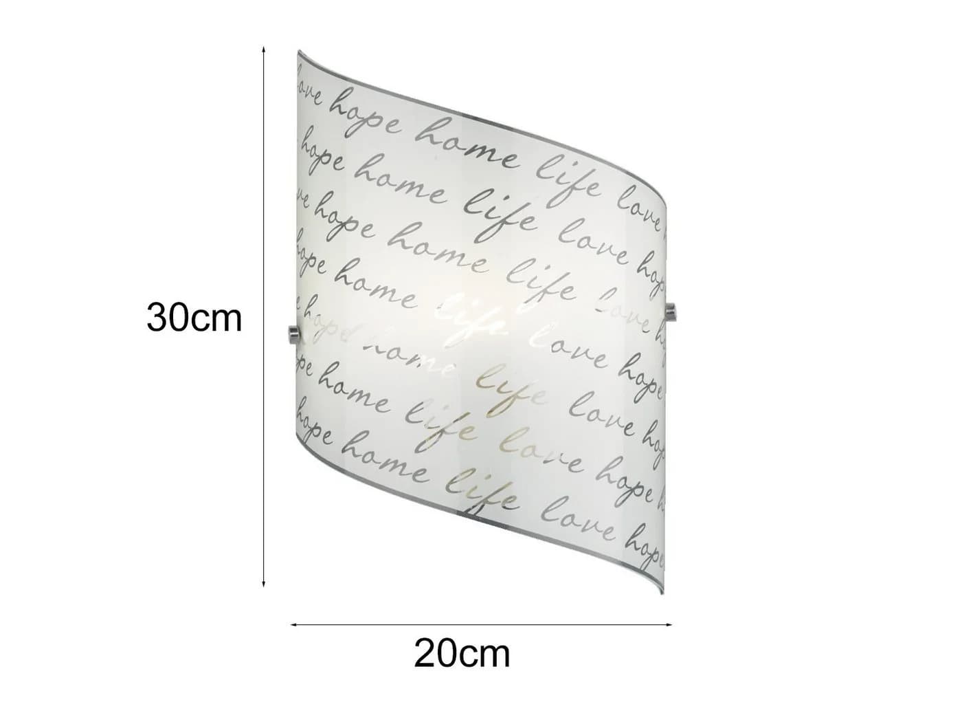 TRIO Leuchten LED Wandleuchte Weiß Dimmbar mit Glas - Bild 4