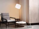 TRIO Leuchten LED Bogenlampe höhenverstellbar Weiß/Silber Dimmbar Bild 5