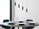 TRIO Leuchten LED Pendelleuchte Schwarz Matt Dimmbar Bild 1