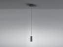 TRIO Leuchten LED Pendelleuchte Schwarz Ø12cm Bild 2