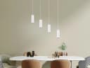 TRIO Leuchten LED Pendelleuchte Weiß Dimmbar 4-flammig Bild 1