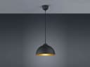 Reality Leuchten LED Pendelleuchte Schwarz Gold Industrie Design Bild 3
