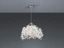 Reality Leuchten LED Pendelleuchte Weiß Chrom Dimmbar Bild 3