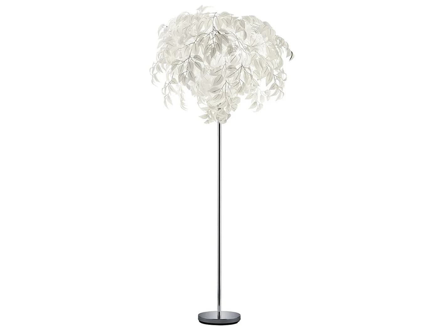 Reality Leuchten LED Stehlampe Blätter-Design Dimmbar Warmweiß 180cm - Bild 2
