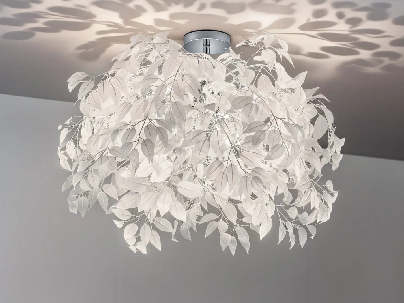 Reality Leuchten LED Deckenleuchte Weiß Chrom Dimmbar - Bild 5