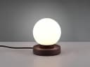 Reality Leuchten LED Nachttischlampe Weiß Rost Dimmbar Touch Bild 3