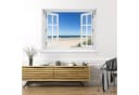 WallSpirit Wandsticker Fensterblick mit Aussicht Selbstklebend Bunt Bild 5