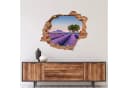 WallSpirit Wandtattoo Wanddurchbruch Lavendelfeld Selbstklebend Bild 1