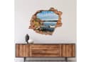 WallSpirit Wandtattoo Wanddurchbruch Seeufer Selbstklebend Bild 1
