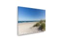 WallSpirit Leinwandbild Strand Ostsee XXL Wandbild Blau Bild 2