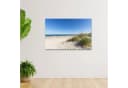 WallSpirit Leinwandbild Strand Ostsee XXL Wandbild Blau Bild 5