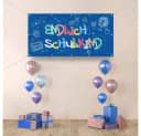 WallSpirit Hängedekoration Banner Einschulung Blau Bild 1