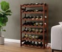Lenmar Weinregal Massivholz Kiefer 42 Flaschen Natur Bild 3