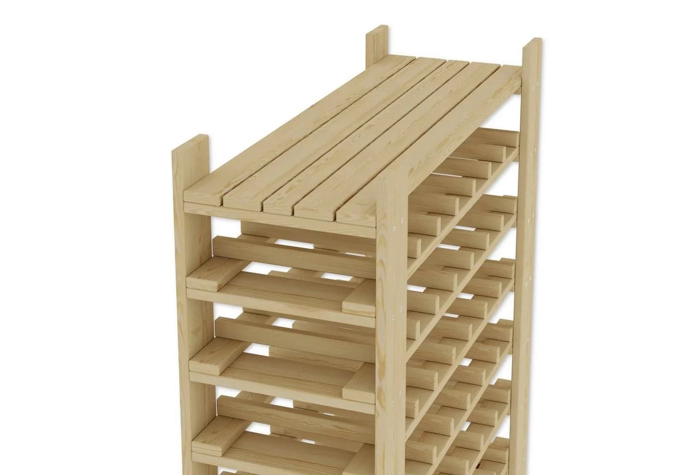 Lenmar Weinregal aus Kiefernholz für 91 Flaschen - Bild 4