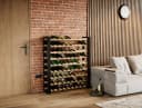 Lenmar Weinregal LOFT Holz Weinflaschenregal Modern Stapelbar Bild 3