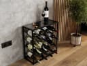 Lenmar Weinregal Metall 25 Flaschen Modern Bild 2