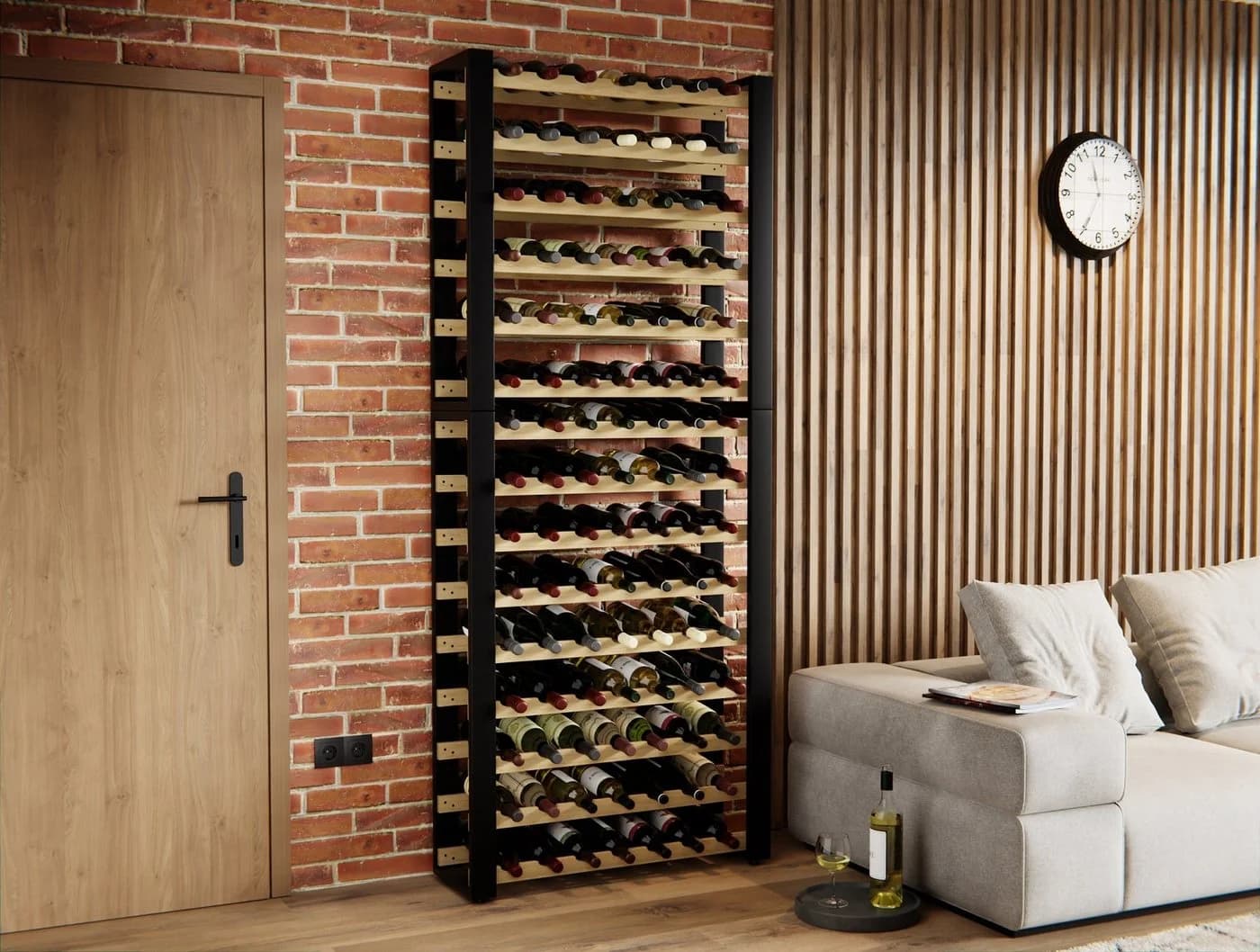 Lenmar Weinregal LOFT Stapelbar Holz Weinregal - Bild 3