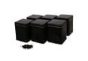 DOSENRITTER Teedose WATSON 6-tlg. Schwarz Aromadicht Stapelbar Bild 2
