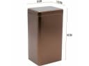 DOSENRITTER Vorratsdose EBO 3er-Set Aromadicht Stapelbar Metall Braun Bild 1