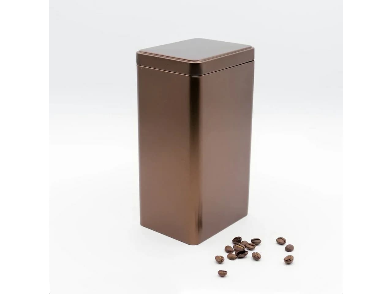 DOSENRITTER Vorratsdose EBO 3er-Set Aromadicht Stapelbar Metall Braun - Bild 5