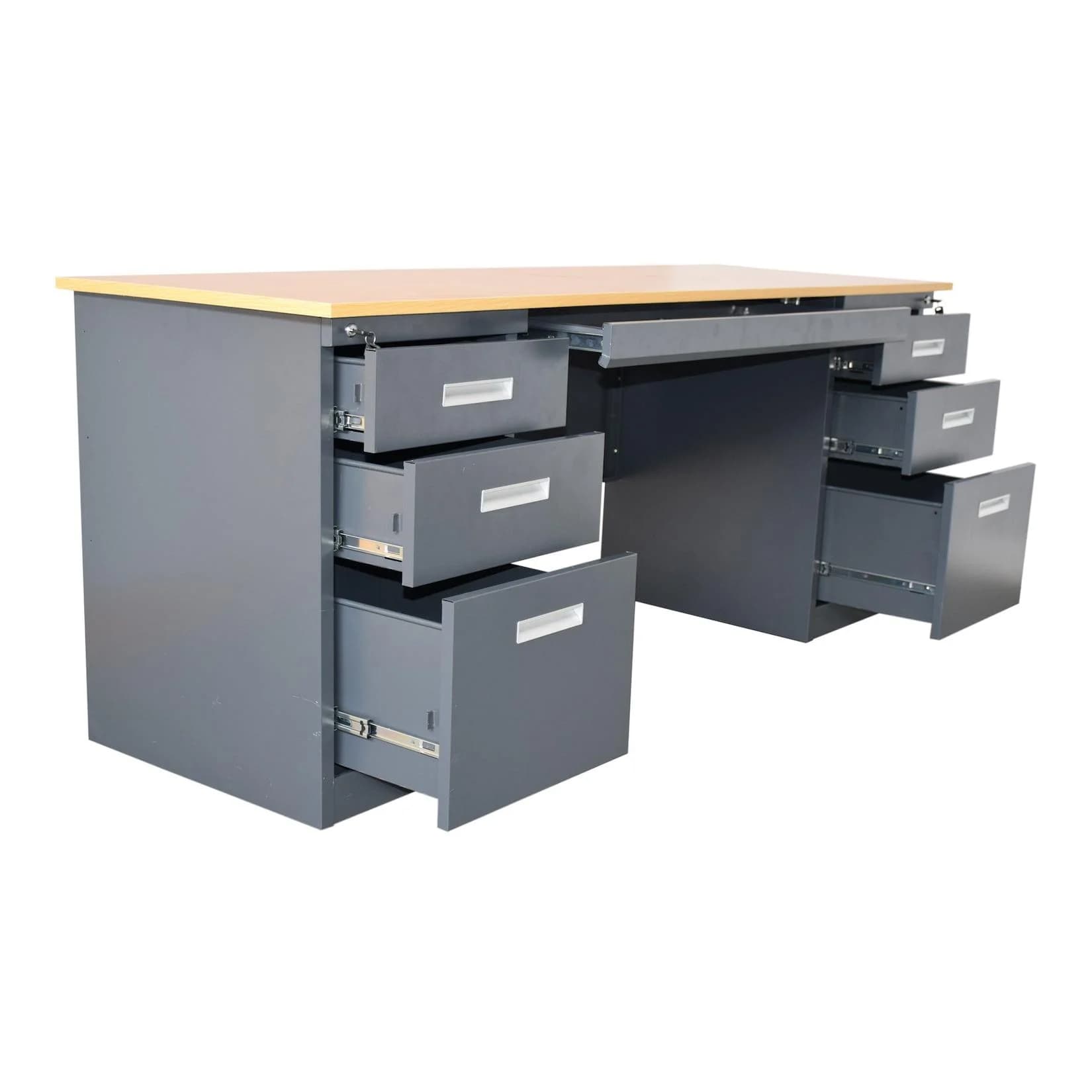 Metallschreibtisch SAMARA 180 cm von Jet-Line