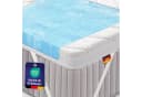 Meos Gel-Schaum Topper 8 cm Weiß Atmungsaktiv Bild 2
