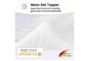 Meos Gel-Schaum Topper 180x200 cm Druckentlastend Bild 4