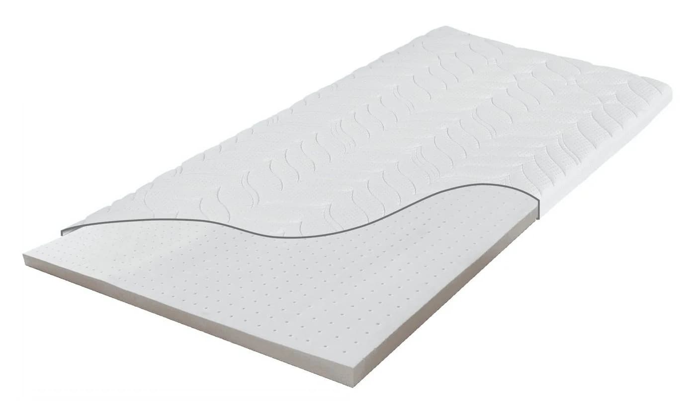 Meos Latex Topper 6 cm Druckentlastend Waschbar - Bild 2