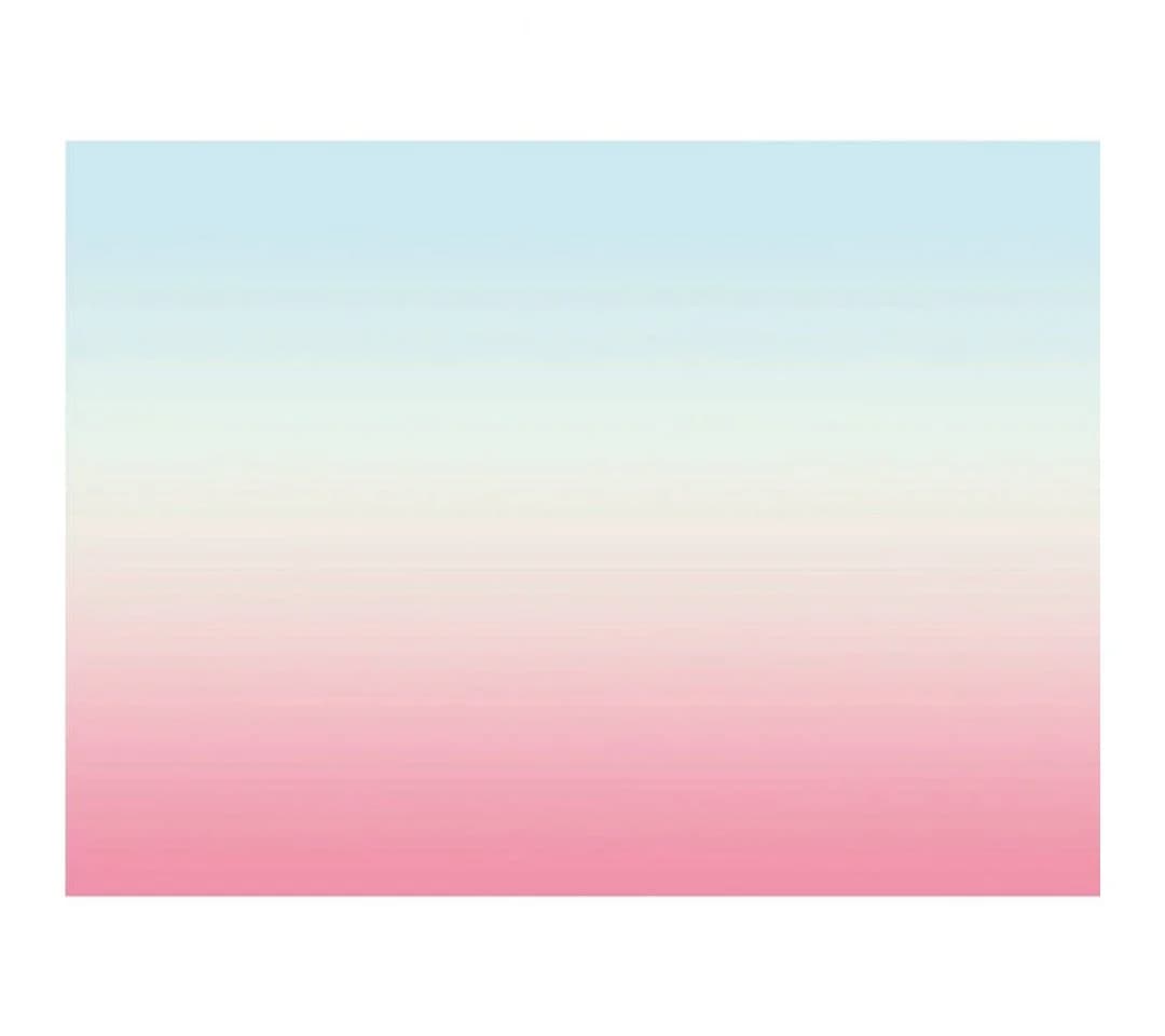 K&L Wall Art Vliestapete Ombré Regenbogen 336x260 cm