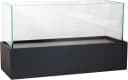 VIVANNO Windlicht Fiberglas CANDELITO Rechteckig Schwarz Matt Bild 2
