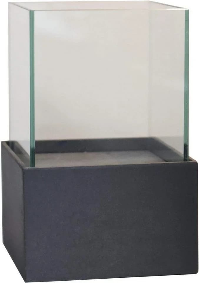 VIVANNO Windlicht CANDELITA Rechteckig Anthrazit Matt Fiberglas - Bild 2