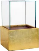 VIVANNO Windlicht CANDELITA Rechteckig Blattgold Hochglanz Bild 2