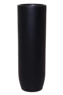 VIVANNO Bodenvase SOLERIO Fiberglas Schwarz Matt Bild 2
