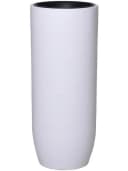 VIVANNO Bodenvase SOLERIO Rund Weiß Matt Fiberglas Bild 2