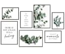 Hyggelig Home Poster Set Eukalyptus 7-tlg. Premium Wandbilder Collage Bild 2