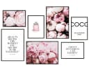 Hyggelig Home Poster Coco - Premium Poster Set 7-tlg. Wandbilder Pfingstrosen, Fashion Bild 2