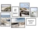 Hyggelig Home Poster Strand - Premium Poster Set 7 Wandbilder Ocean, Meer Bild 2