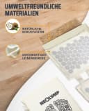 NEOLYMP Meditationskissen Akupunktur Fußmassage Matte Beige Bild 3