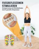 NEOLYMP Meditationskissen Akupunktur Fußmassage Matte Beige Bild 4