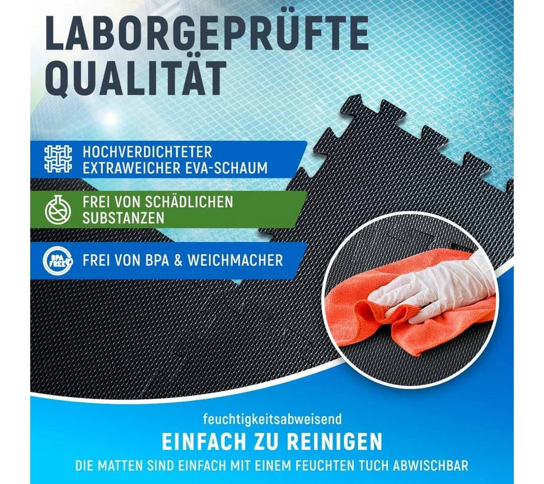 NEOLYMP Whirlpoolmatte Robuste Bodenschutzmatte EVA Matte Studioqualität Anti-Rutsch - Bild 4